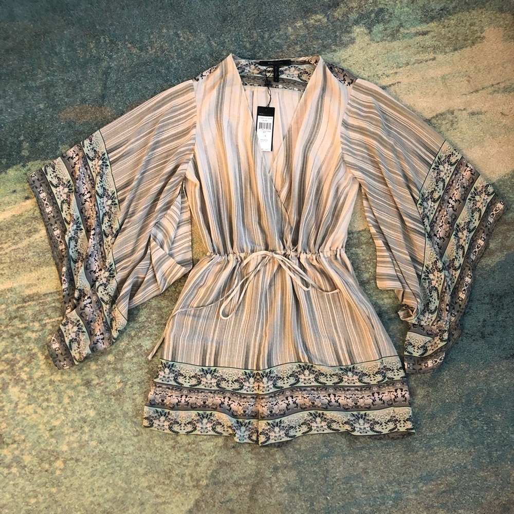 NWT BCBG MAXAZRIA Blakey Romper S
